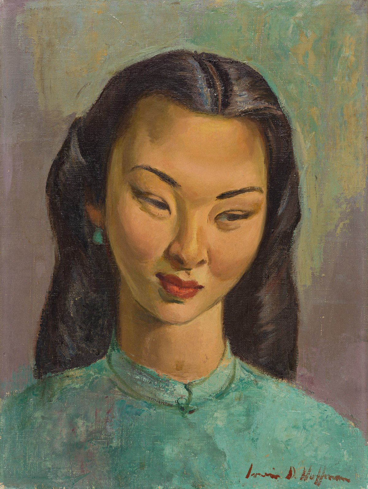 IRWIN HOFFMAN (1901-1989) Portrait of a Woman.